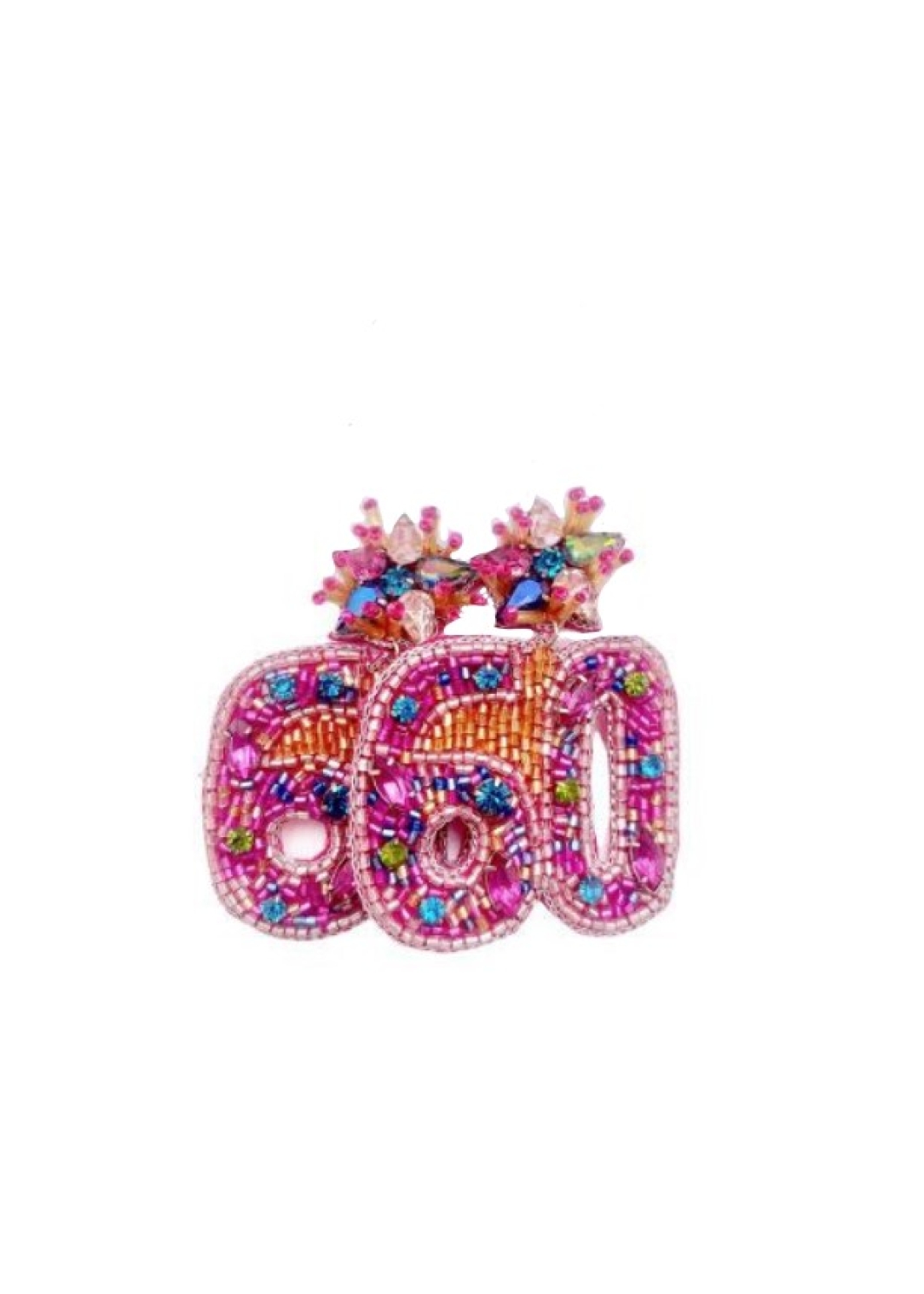 60th Birthday Glam Earrings