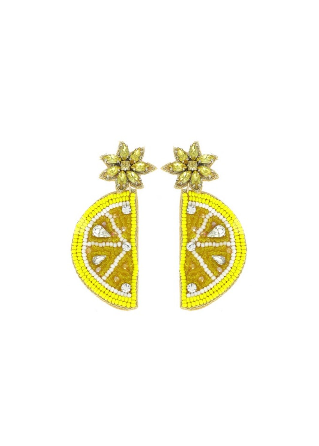 Lemon Slice Earrings