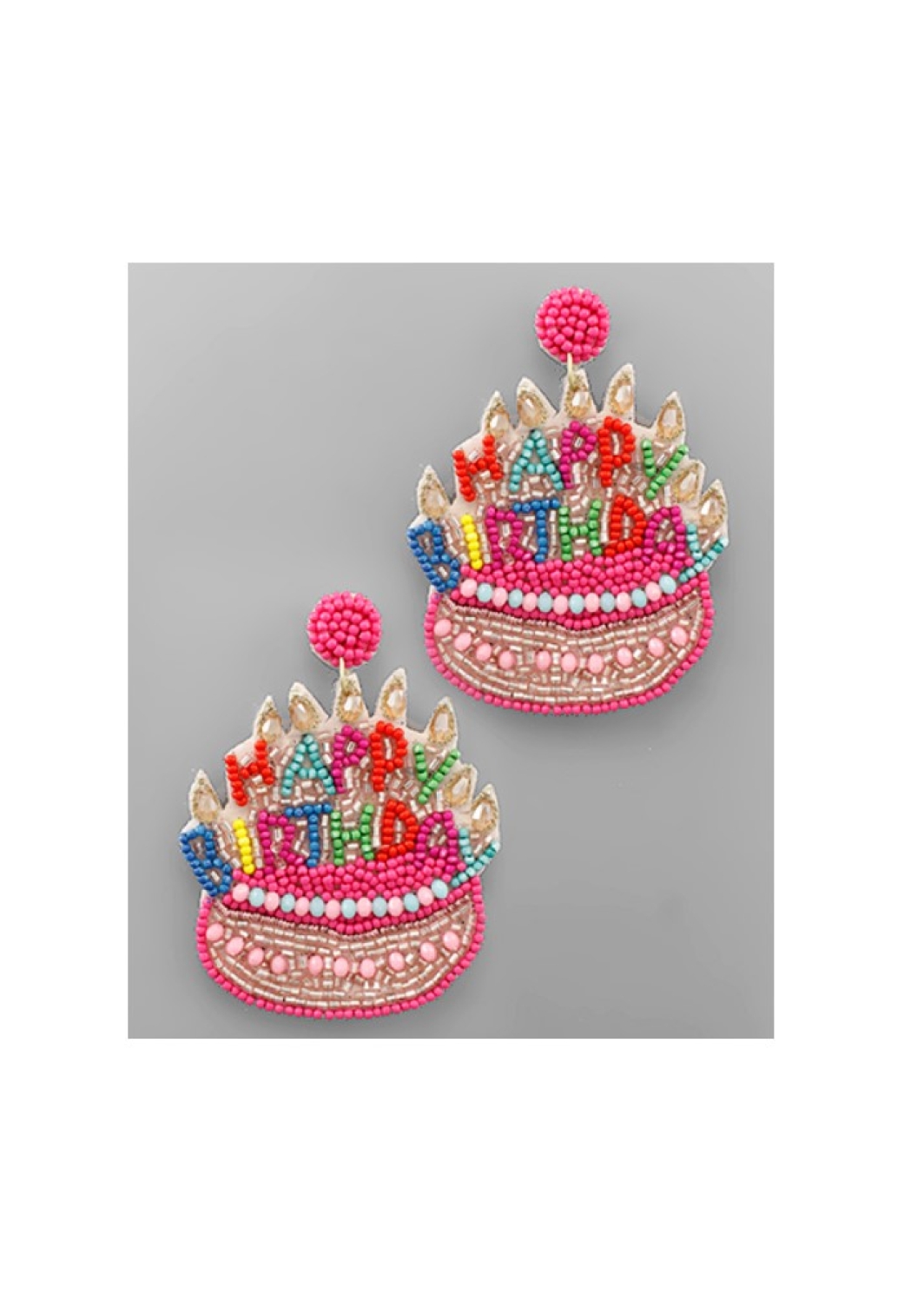 Birthday Cake Earrings